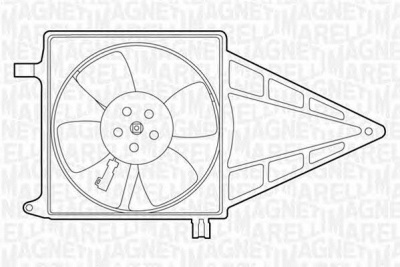 MAGNETI MARELLI 069422211010 -  Вентилятор, охлаждение двигателя